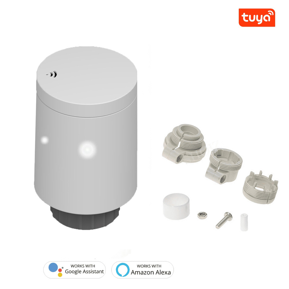 Radiator Valves Smart Thermostat TRV Wireless Control Boiler Zigbee Gateway Alexa Google Assistant