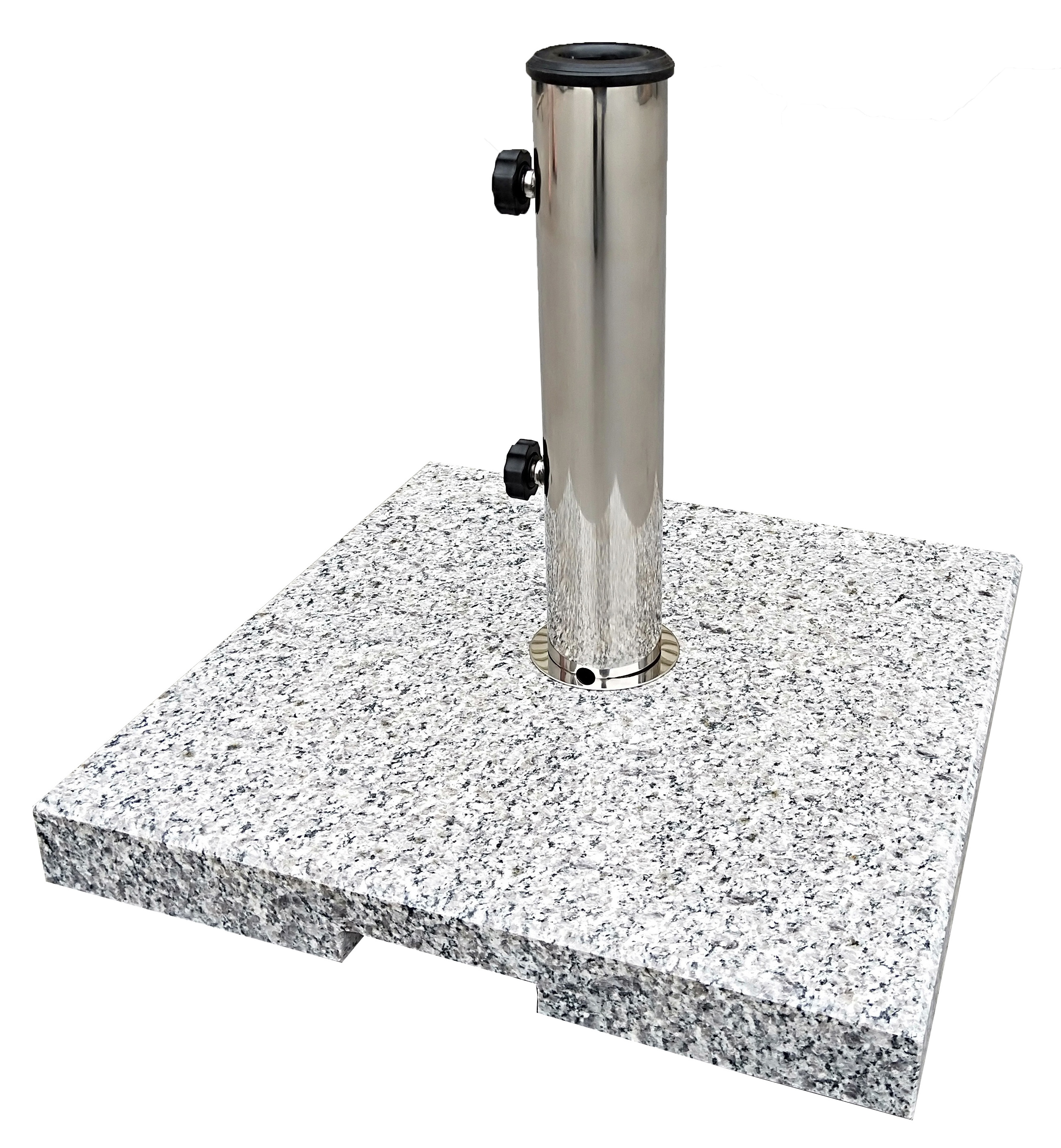 20kg Outdoor Furniture Granite Patio Umbrella Base Light Grey