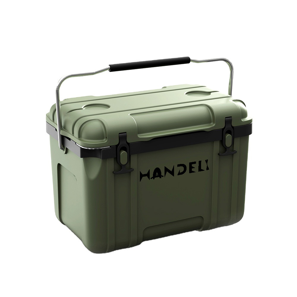 HANDELI Food Grade Cooler Box Thermal Food Beverage Lock Fresh Restore Delicious Durable Insulation PE PU PP Customizable Outing