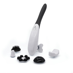 New Electric Deep Tissue Percussion Back Cordless Handheld  Hammer Massager With 6 Interchangeable Nodes And Variable Intensity