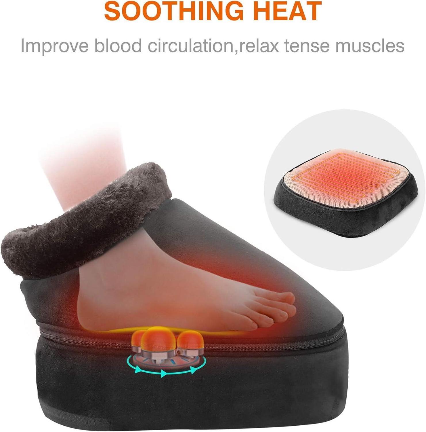 healthpal new Fast Heating and Overheating Protection Electric high quality blood circulation foot warmer massage machine