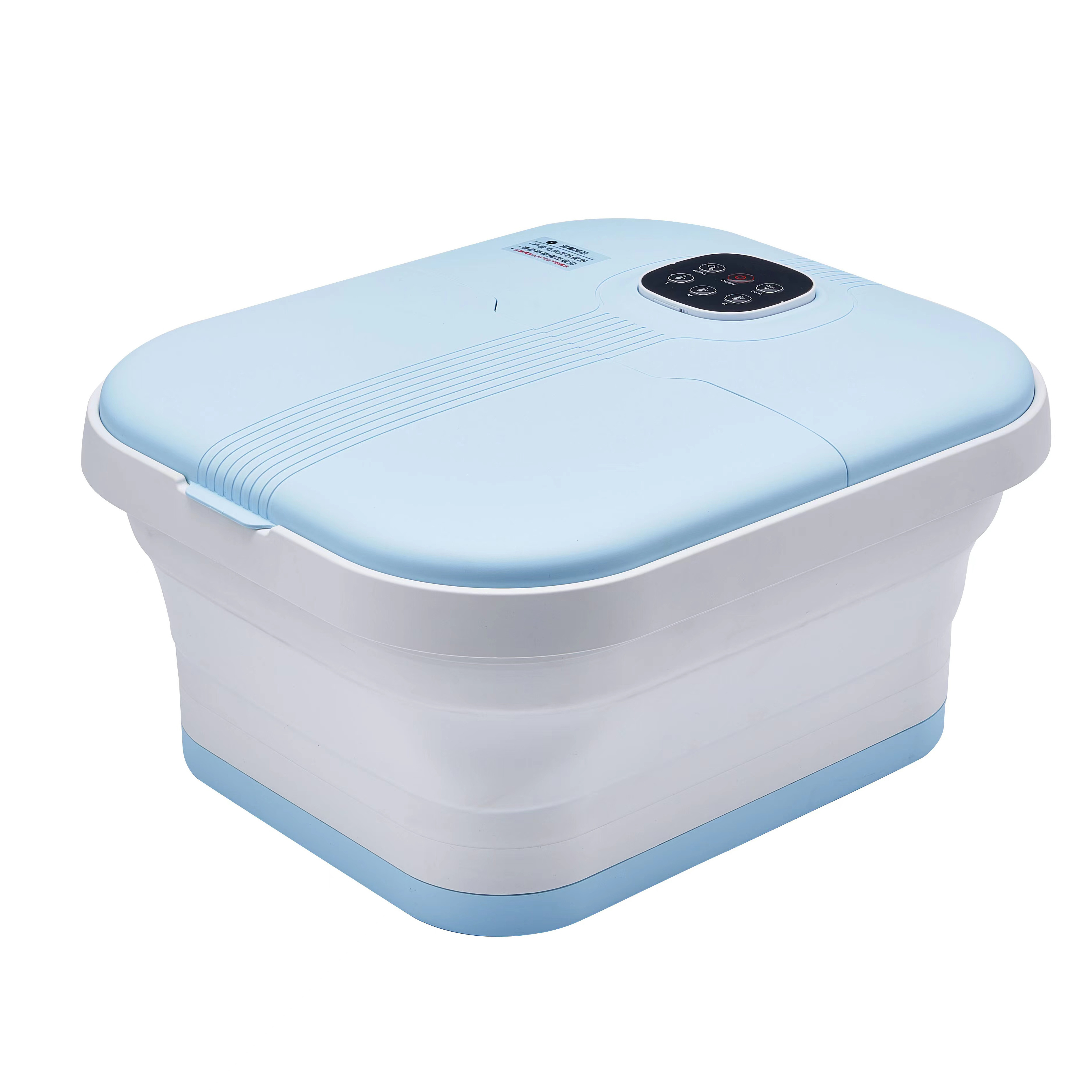 Battery Foldable Heat Express Pedicure Buckets Massaging Collapsible Wash Spa Foot Basin Soaking Tub With Jet Massage And Heat