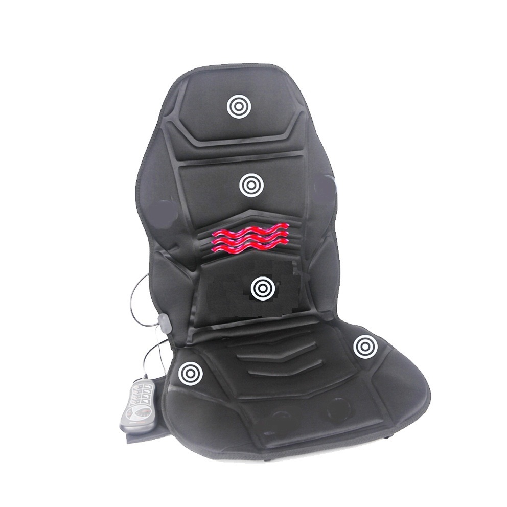 Hot sale amazon back lumbar warmer vibrating  comfortable thrive massage seat cushion for car