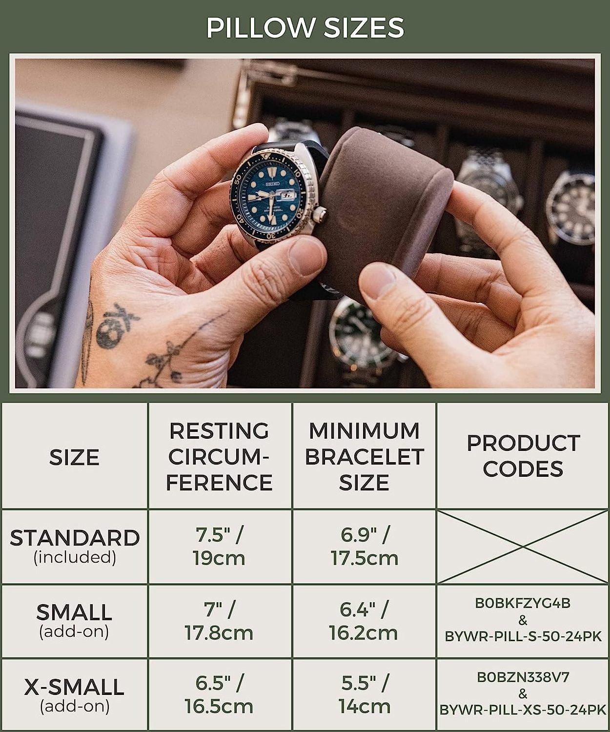 Manufacturer Promotion Watch Packaging 24 Slots Watch Box Organizer Luxury Large Watch Box For Men