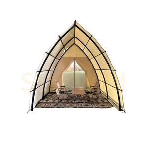 5x7m White Sailing Tent Outdoor Hotel Luxury Glamping Tents For Sale