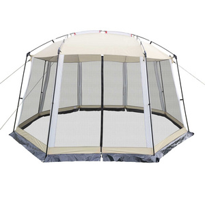 8-10 Person Sun Canopy Shelter Tent High Quality Foldable Mosquito Net Screen House Tent Lightweight Backyard Garden Mesh Tent