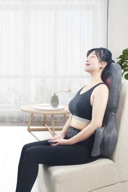 Full Body Rolling Back Massage Cushion, with Vibrating Seat Cushion