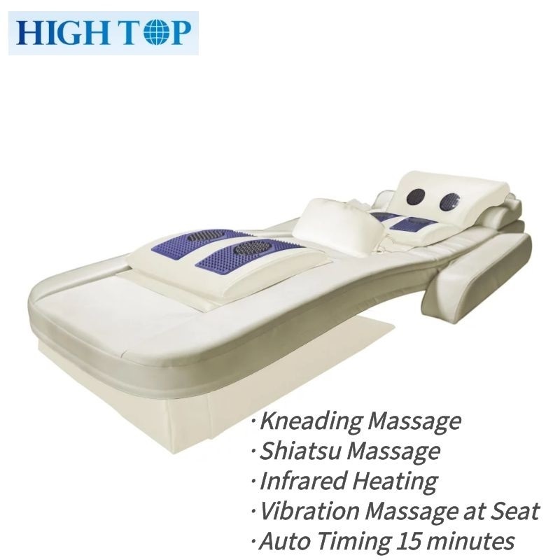 Soft Multiple Function Healthy full body kneading Japan shiatsu massage bed with heating vibration mattress