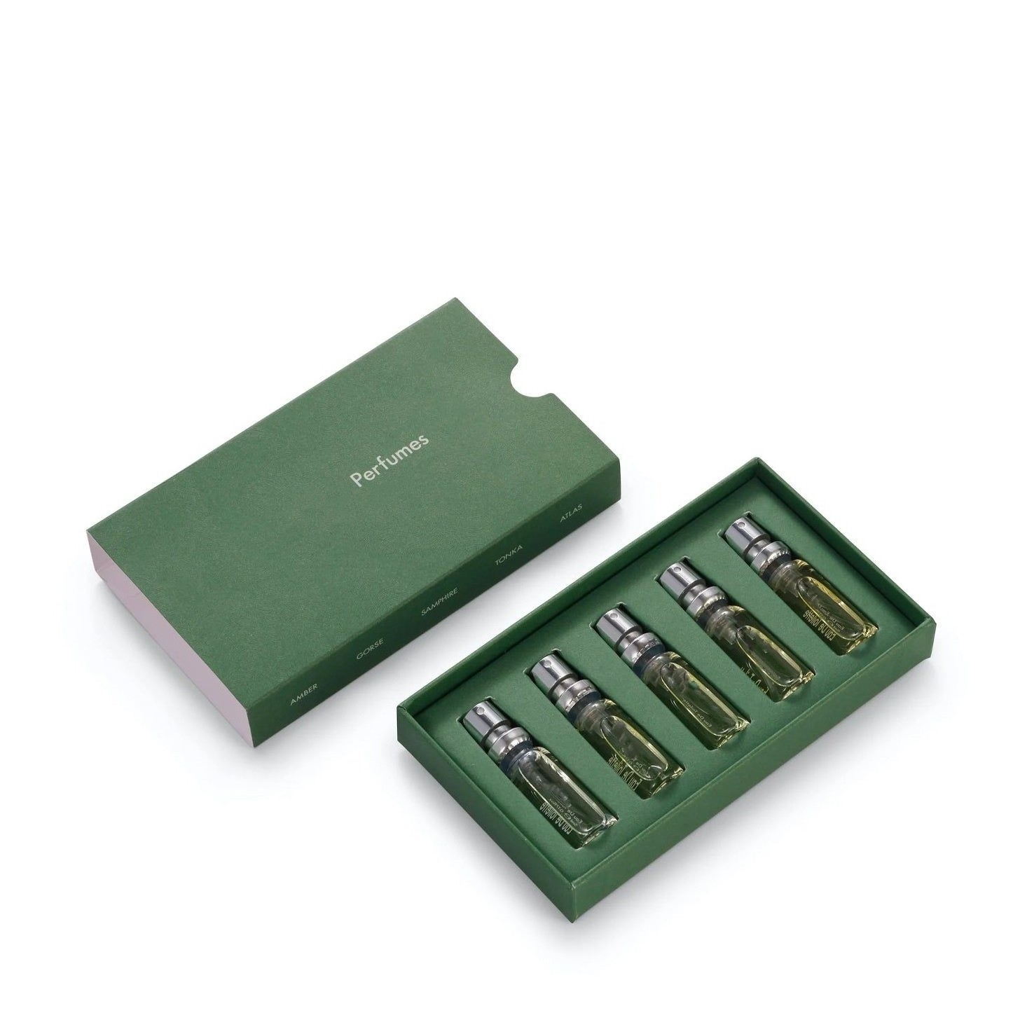 Custom Luxury Green Tea Sample Set Packaging Drawer Gift Box With Foam