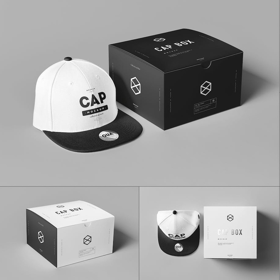 Luxury Custom Fold-able Magnetic Collapsible Paper Gift Cap Hat Bag Apparel Packaging Cardboard Boxes