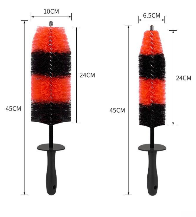 Car Rim Cleaner Brush Tire Cleaner Long Brush