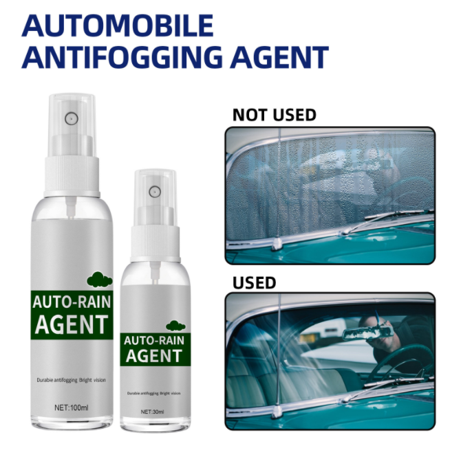 100ml Car Glass Waterproof Rainproof Coating Agent Anti Fog Rain Repellent Spray for Car Long Lasting