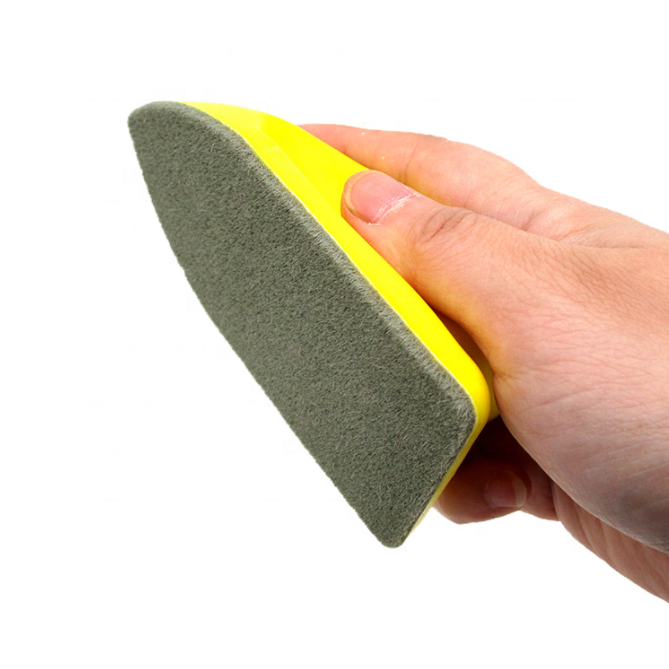 Car Leather Seat Care Detailing Clean Auto Interior Nano Brush Sponge Cleaner Wash Duster Sponge Pads Car Accessories