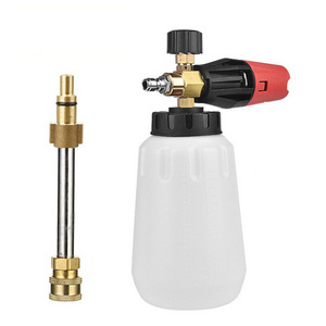 G1/4 Quick Connector Adjustable 1L Auto Water Pressure Washer Jet Car High Pressure Foam Lance Foam Cannon