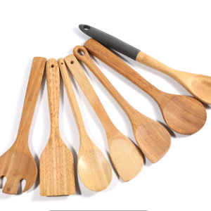 HOT sale kitchen accessories utencilios de cocina 7 piece set cooking tools bamboo shovel spoon set