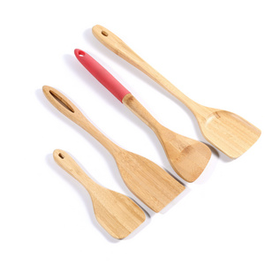 New Design Quality cooking tools kitchen accessories Wooden 4-piece set utensilios de cocina