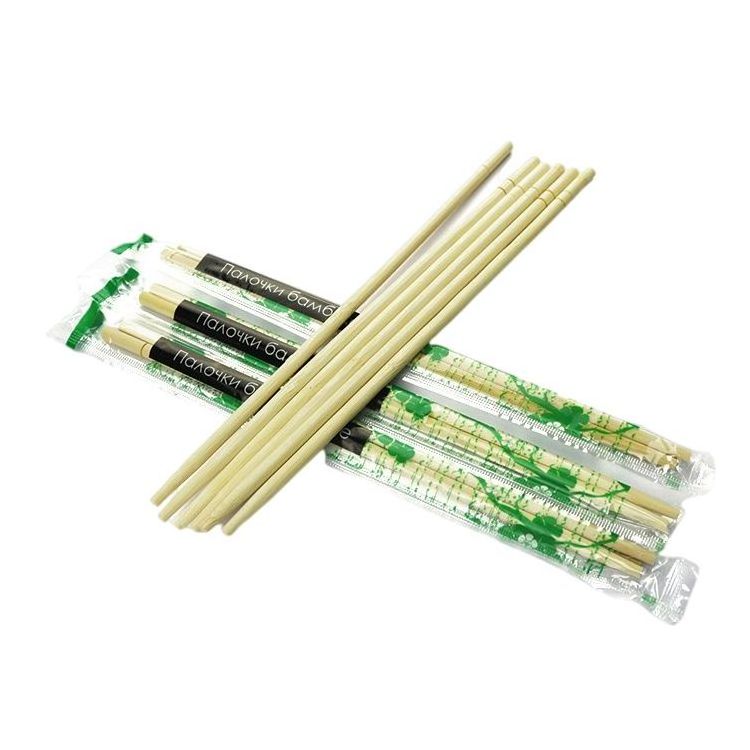 Chinese Disposable Pencil Shape Disposable Sanitary Bamboo Chopstick for hotels