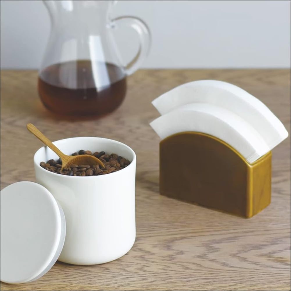 Disposable White U-shaped Coffee Paper Filter for Pour Over and Drip Coffee Maker