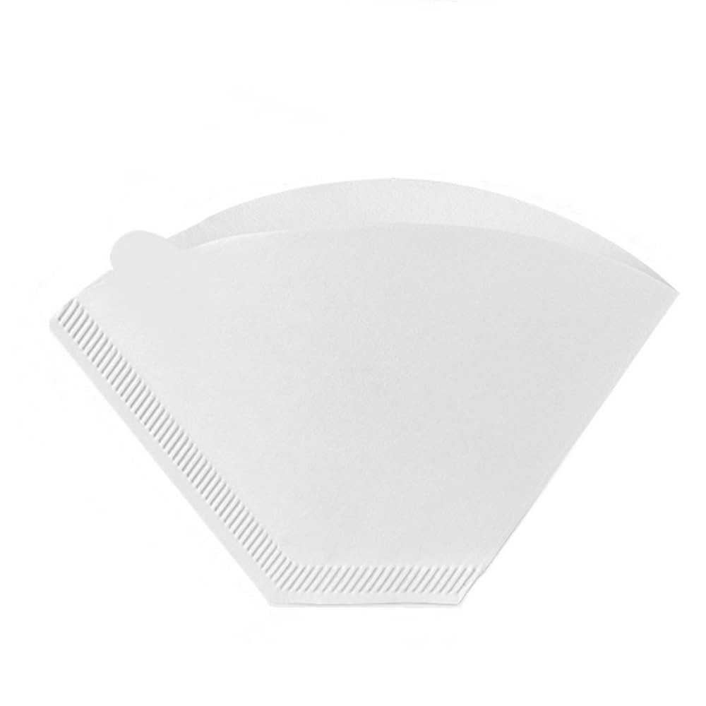 Disposable White U-shaped Coffee Paper Filter for Pour Over and Drip Coffee Maker