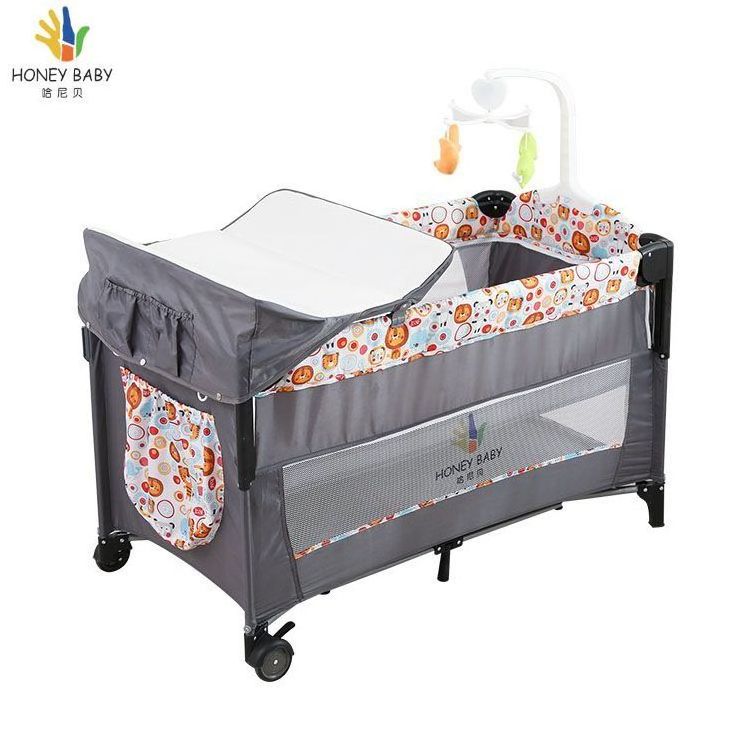 Wholesale Sleeping Playing Changing Outdoor Safeti Kids Toddler Children Portable Baby Cribs playpen