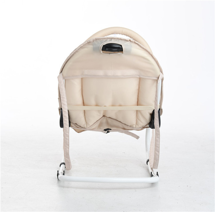 Newborn toddler portable foldable soft baby bouncer chair rocking rocker