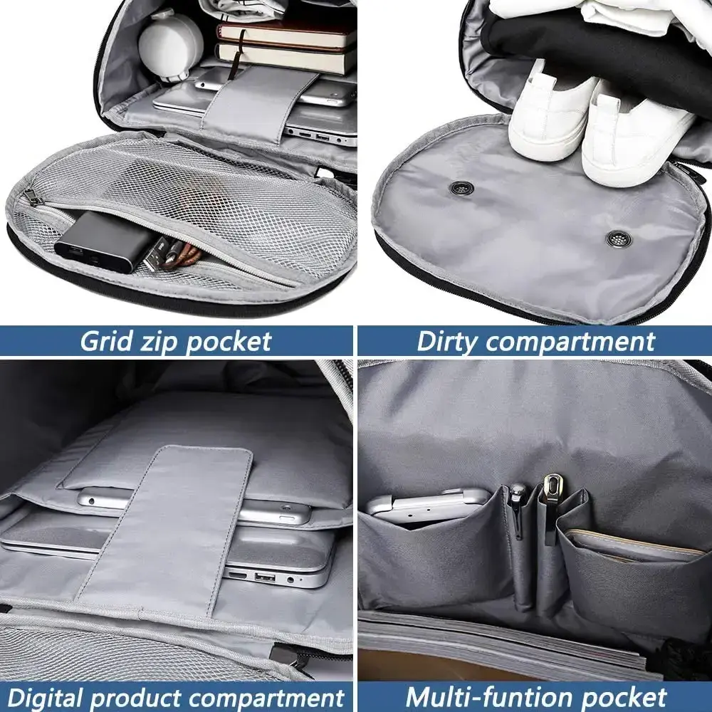 Waterproof Solar Charger Bag 13 Laptop Backpack For Woman Men Laptop