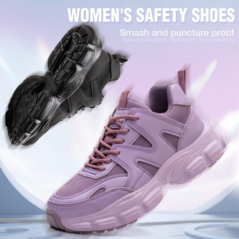 SEAMRAY FZ-58 Safety Shoes For Work Woman Steel Toe Safety Shoes For Women