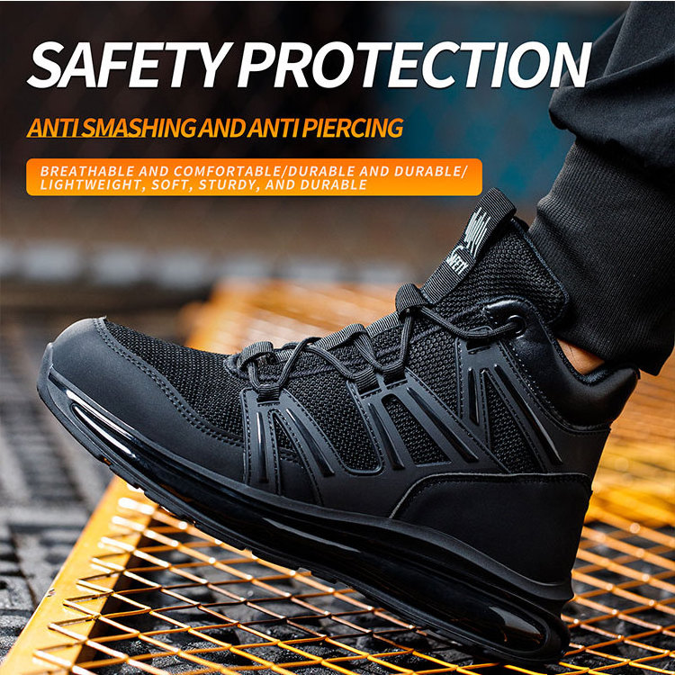 SEAMRAY FZ-318 Chaussure De Securite Pour Homme Indestructible Safety Shoes Steel Toe Work Boots Construction For Men