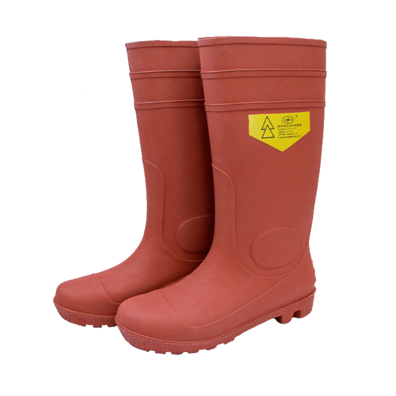 Electrical High-Voltage Safety Boots Insulated Rubber Dielectric Work Boots Electrical Insulation Boots