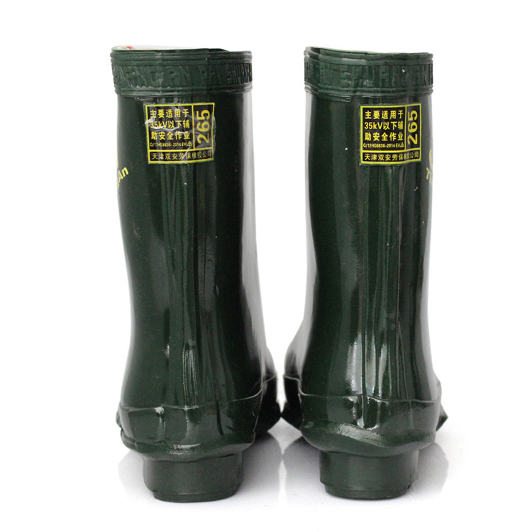 SHUANGAN 35KV Insulated Boots For Work Electrical Boots Insulated Boots