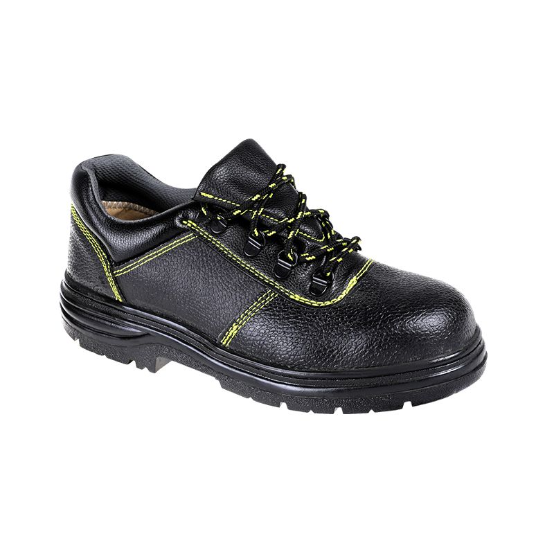 SEAMRAY K6013 High Cut Leather Steel Toe Safety Work Shoes Black Industrial 200 Joule  Safety Shoes for Men