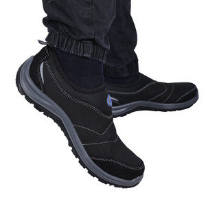 Customized anti-smashing anti-piercing safety shoes a pedal light wear-resistant  electrician protective shoes boots