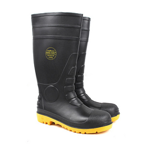 SEAMRAY SL-2-91 Industry Fire Protection Wholesale Pvc Gumboots Rain Boots Men Waterproof For Adults