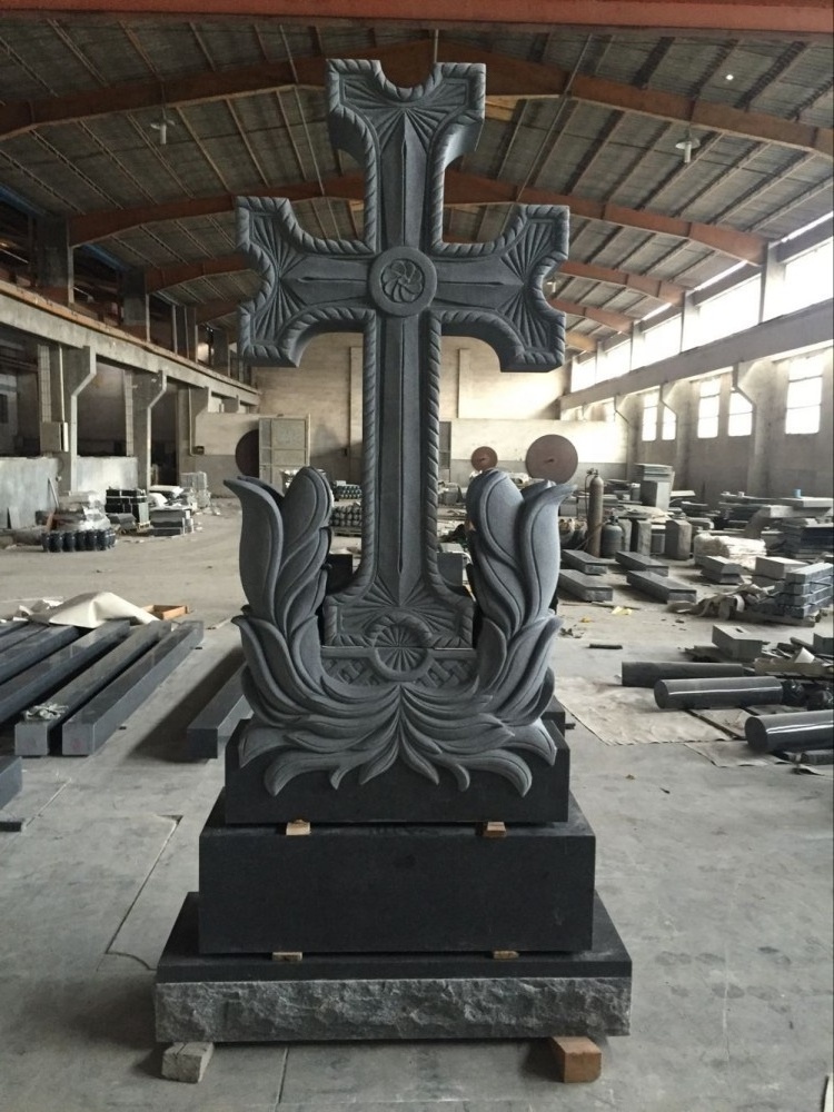 cross granite tombstone stone cross headstone marble cross shaped headstone