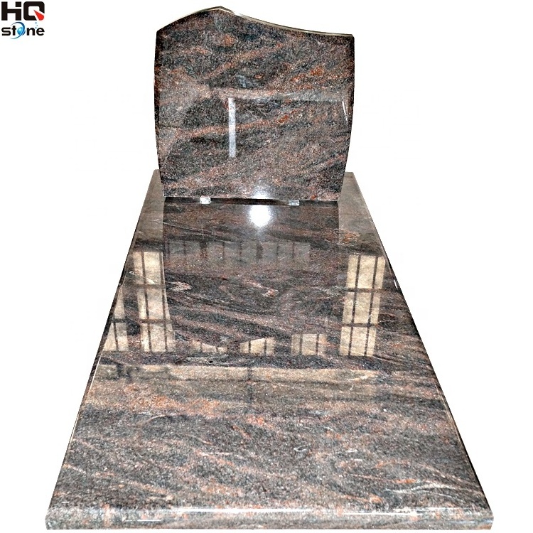 XIAMEN HQ STONE pink granite headstones grey granite headstones custom headstone statue