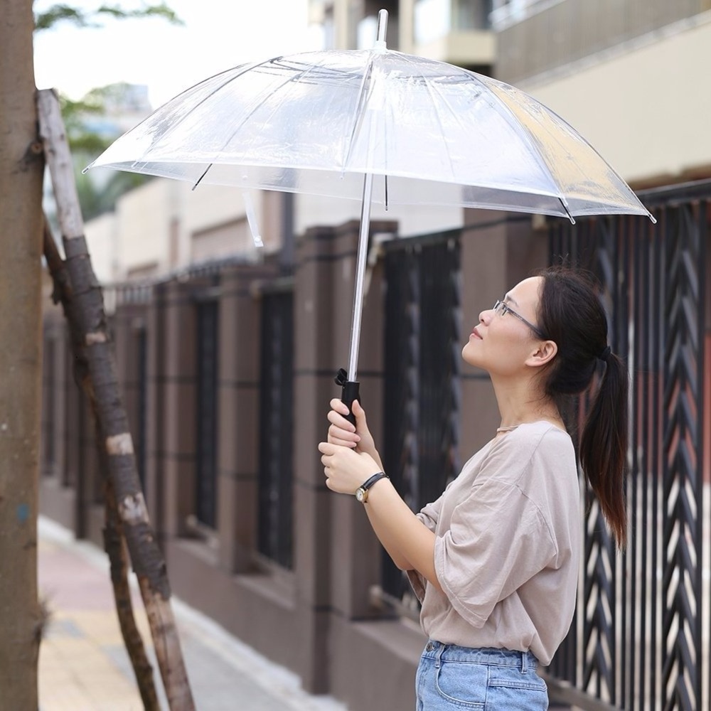 HQY Brand New Design Portable Changing Light Up Transparent Led Umbrella