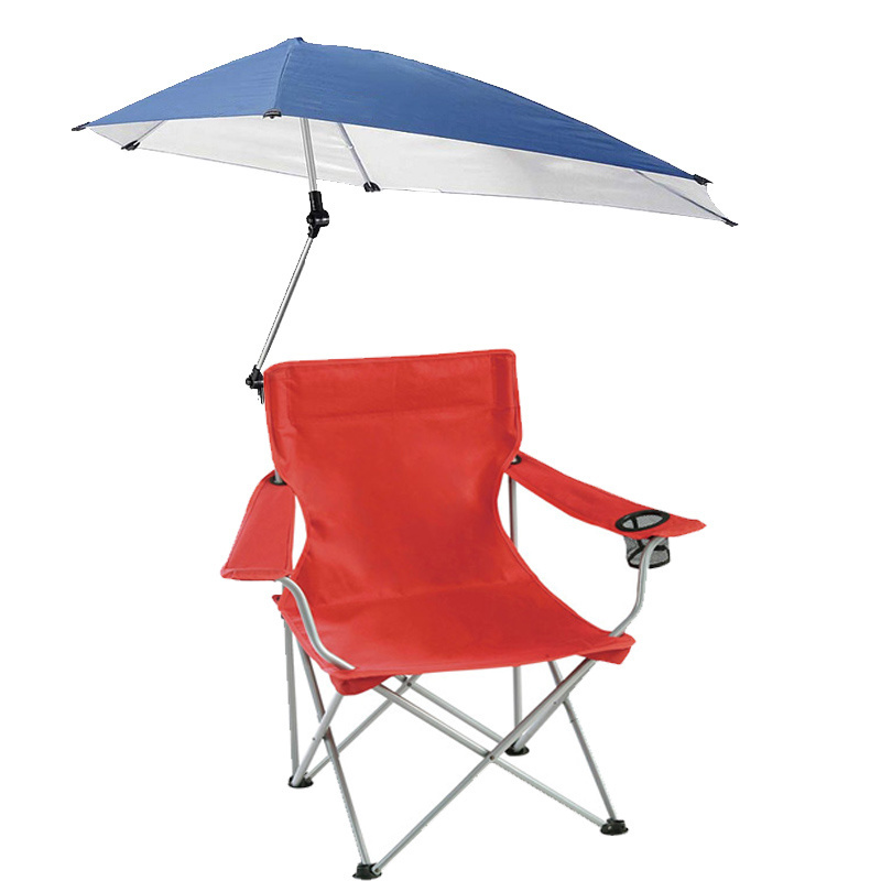 Outdoor leisure folding sunshade portable fishing beach camping umbrella Cooler Chair  Umbrella