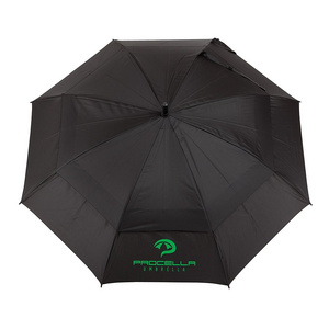 Manufacturer's Wholesale 30-Inch Large Windproof Luxury Golf Umbrella with Custom Logo Prints Promotional Custom Branded