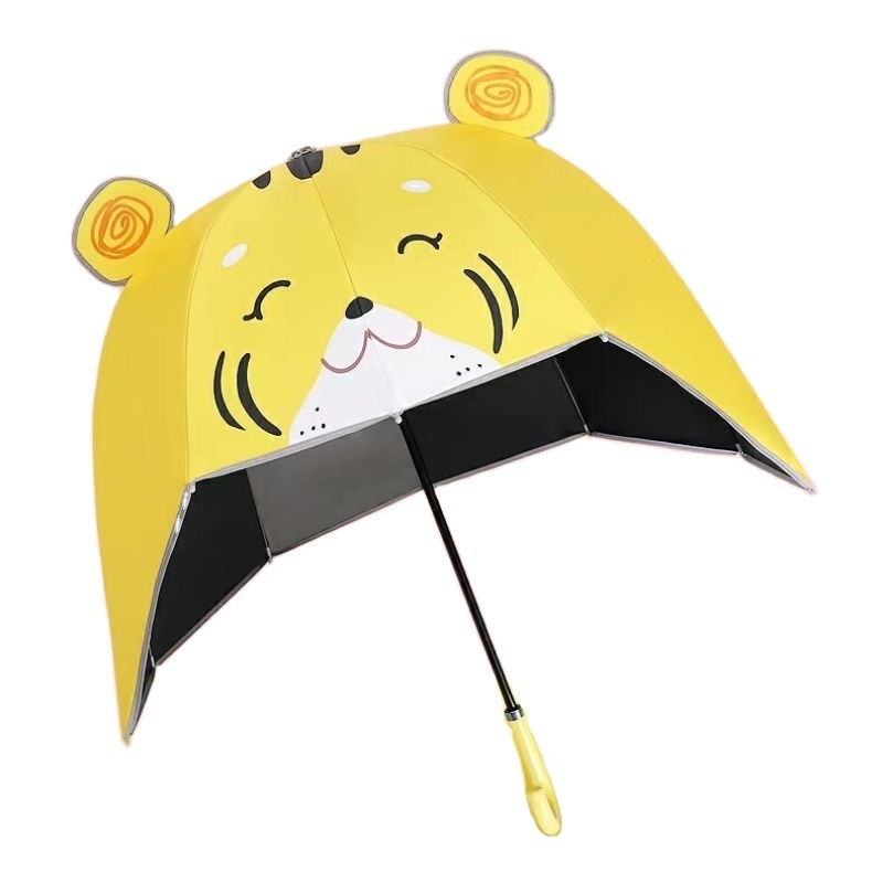 Children's Safety Reflective Strips Helmet Umbrellas Elementary Sl Students' Sun Protection Kindergarten Baby Hats Men Umbrellas