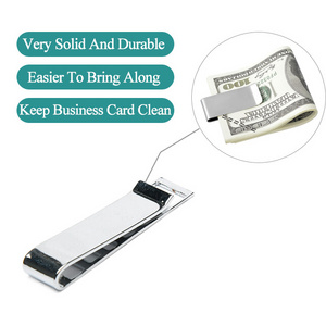 Customized Clamps Stainless Steel Bending Stamping Part Metal Money Clip