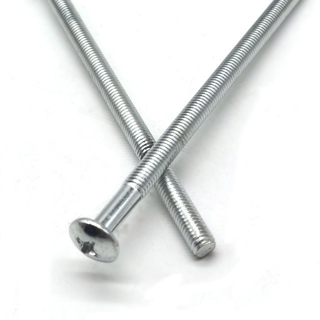 OEM Manufacturer Wholesales 304 Stainless Steel Umbrella Head Screws Customized Cross Recess Pan Head Screw