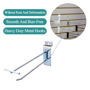 Wholesale Accessories Stainless Steel Supermarket Shelf Display Hook Hardware Snap Hooks