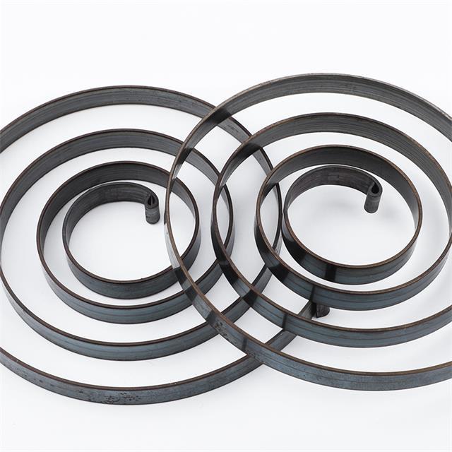 OEM Heat Treatment Carbon Steel Strip Flat Coil Clock Spring Constant Force Spring