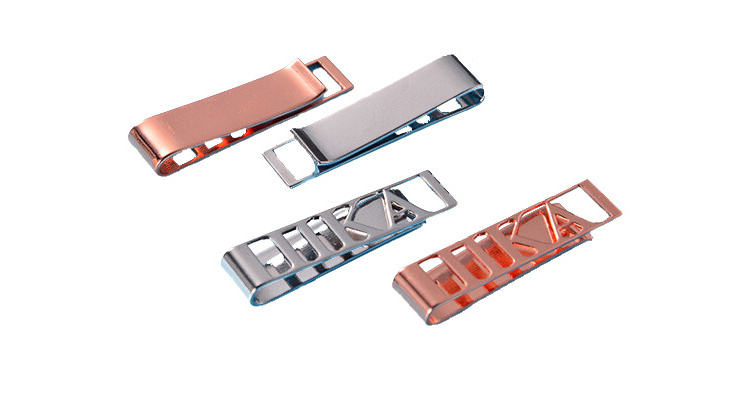 Customized Clamps Stainless Steel Bending Stamping Part Metal Money Clip