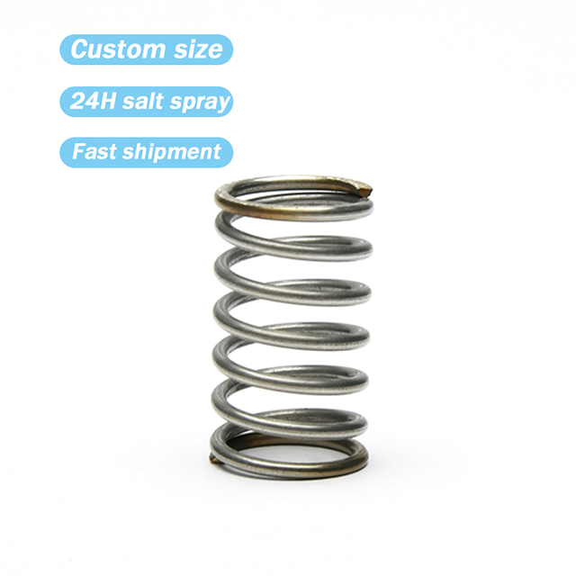 OEM Customized Heat Resistant Springs  Ends Close Carbon Steel Spiral Coil Compression Spring