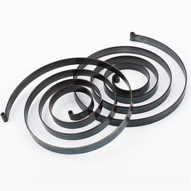 OEM Heat Treatment Carbon Steel Strip Flat Coil Clock Spring Constant Force Spring