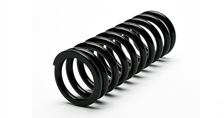 OEM Customized Stainless Steel Compression Spring Heavy-Duty Black Coating Coil Spring