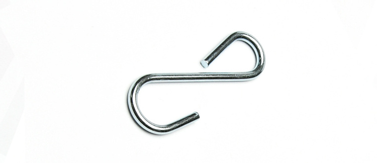 Custom S Hooks Stainless Steel Spring Hooks Wire Forming