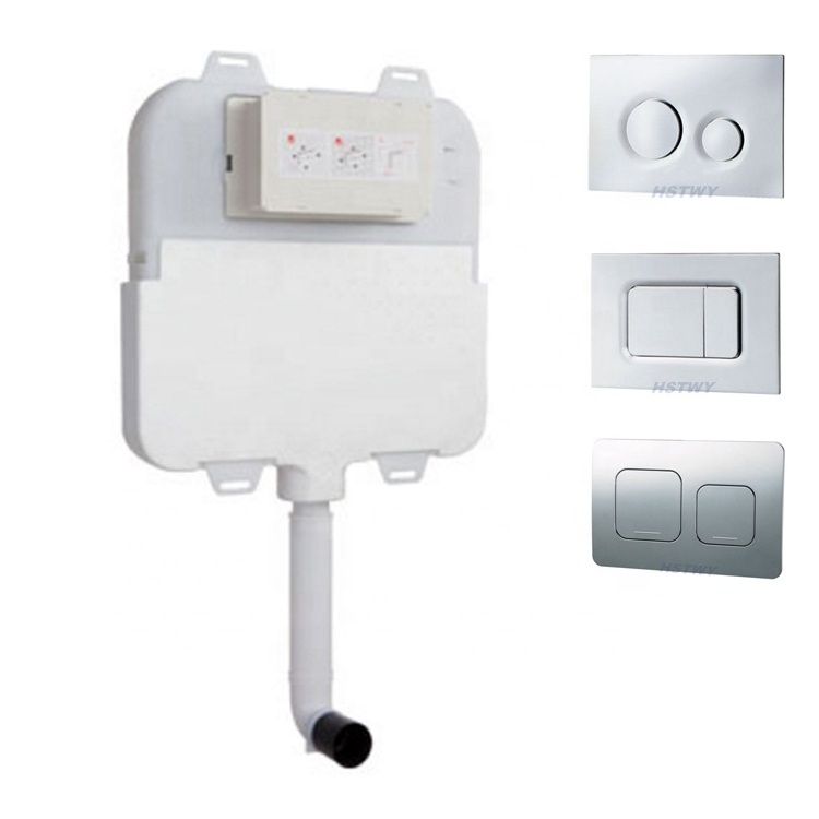 Wall Mounted FTO2001-Z Hidden in Wall Cistern with Iron Frame and Hot Sell Inlet & Outlet Valves