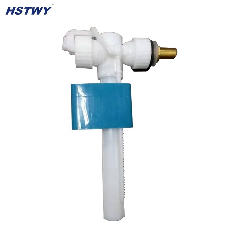 HJ107 Hot Sale Side Inlet Valve for Toilet Cistern Repair Kits With Refill Pipe and Converter